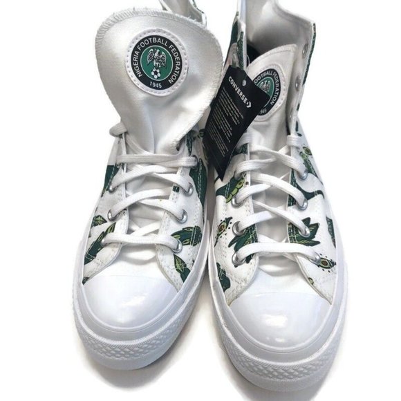 Converse Chuck Taylor 70 NIGERIA Football Federation High Top Sneakers Mens 11 - Picture 7 of 10
